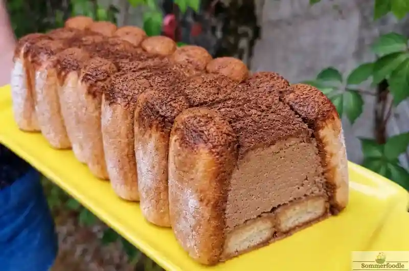 Charlotte choocolat café façon, bûche