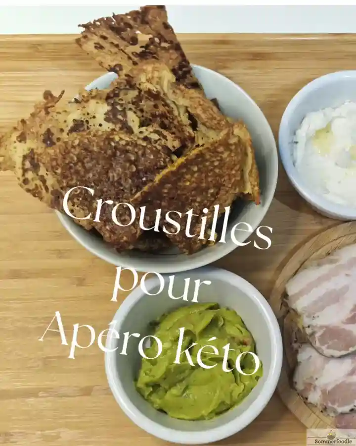 Chips cétogène pour apéritif