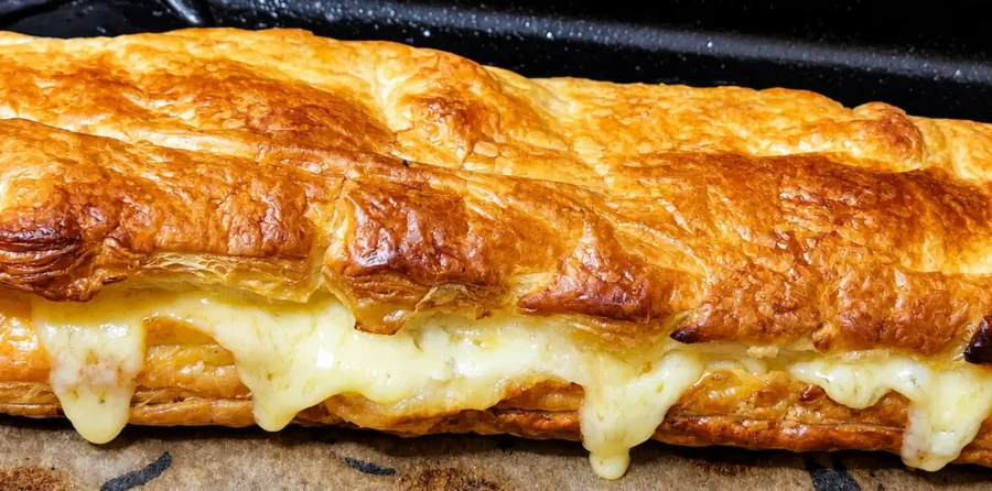 feuilleté jambon-comté du Jura