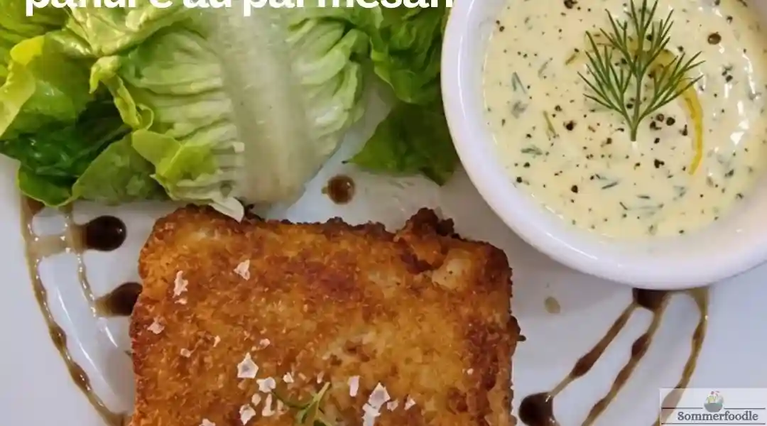 Pavé de céleri en croûte de parmesan