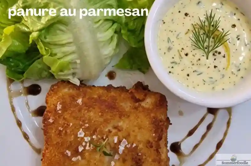 Pavé de céleri en croûte de parmesan