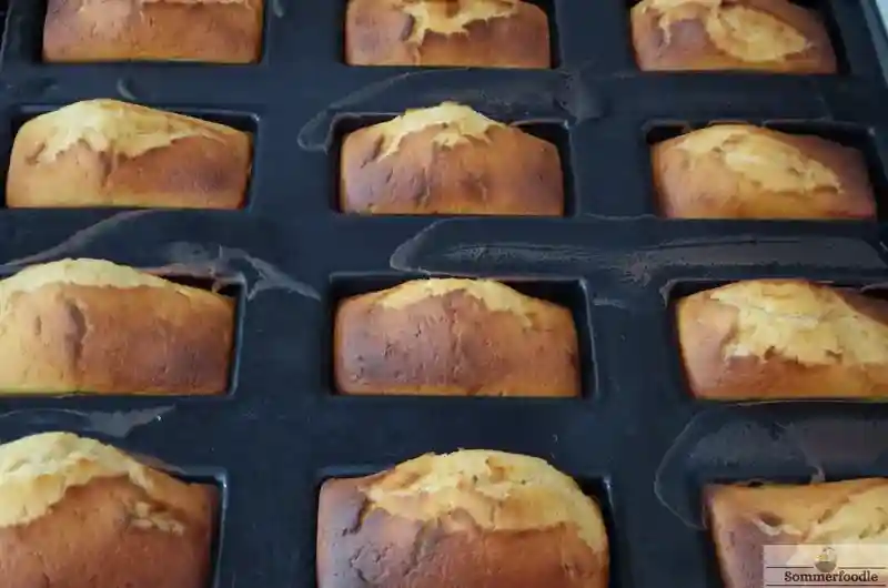 Mini cake au citron sans beurre