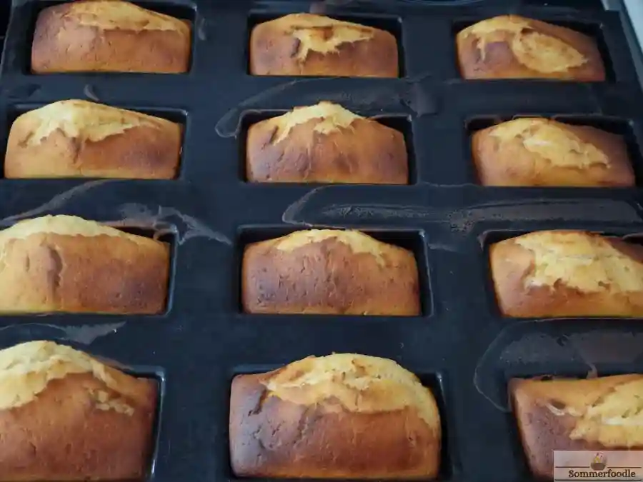 Mini cake au citron sans beurre
