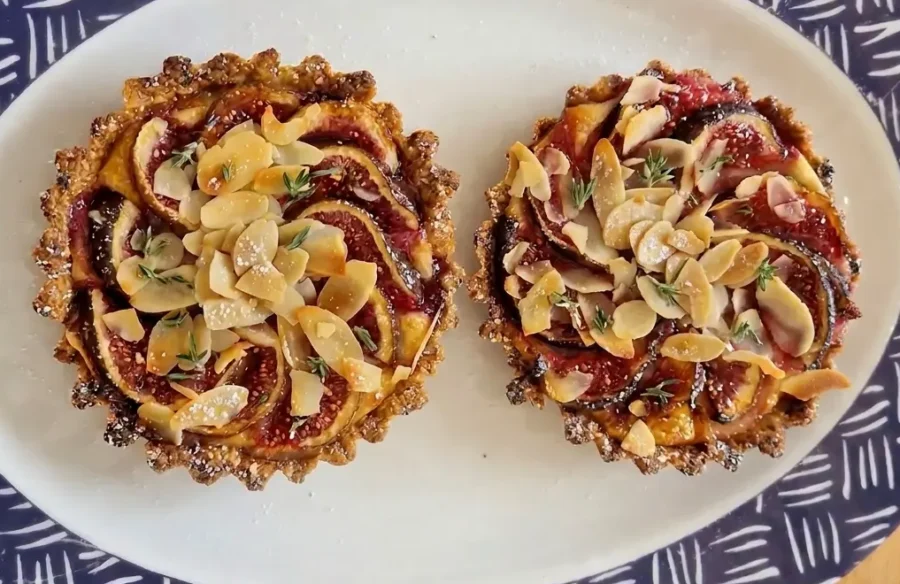 Tartelettes aux figues et à la crème d'amandes sans gluten